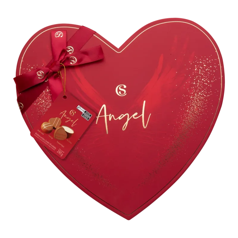 Caixa de Bombons Sortidos Angel Coração 290g